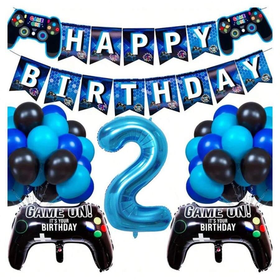 Video Game Balloons, Gaming Bl - огляд і ціна Party Games Night